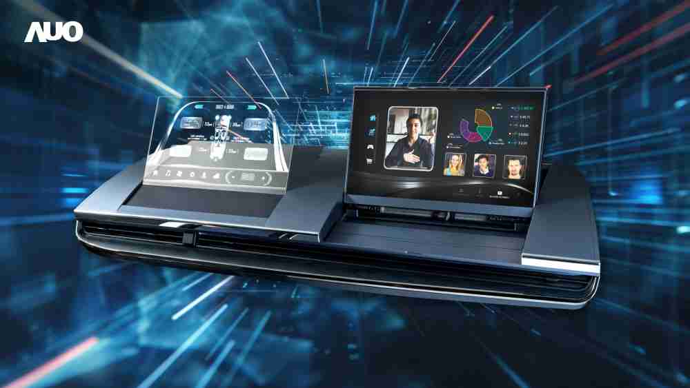 2121非凡Micro LED Display HMI解决方案打造透明Micro LED前座仪表，，，，呈现信息并保留驾驶视野开阔；亦为副驾驶座乘客打造收放自如的Micro LED屏幕，，在不影响显示质量的前提于显示区内建镜头，，让用户能与视讯对象直接眼神接触，，，提供绝佳的双向沟通体验