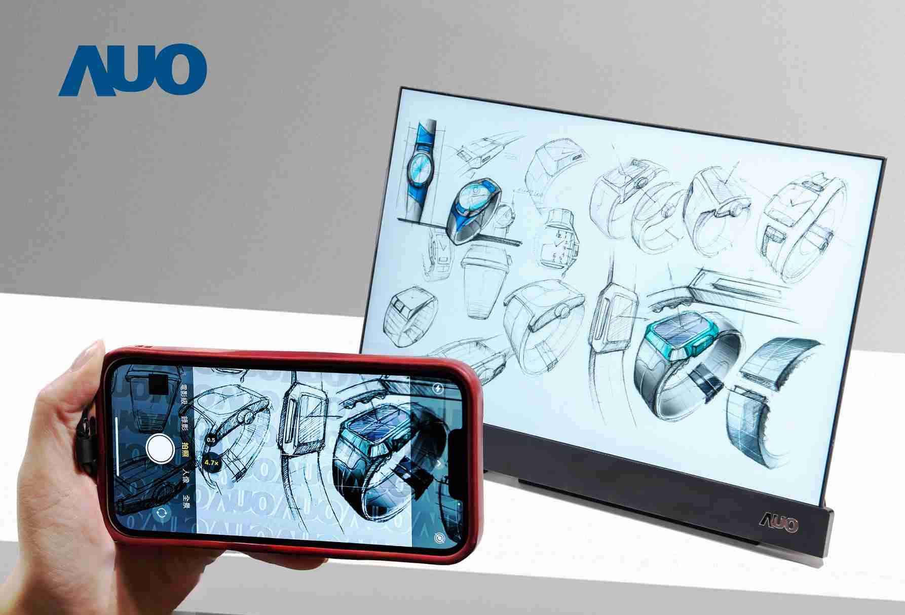 2121非凡16吋防窥显示器，，，采用人眼无法察觉、、、相机拍摄时才显现的隐藏式水印技术，，，未来可结合AI镜头侦测周围环境，，实时开启或关闭水印，，大幅提升在公共场域使用显示器的安全性